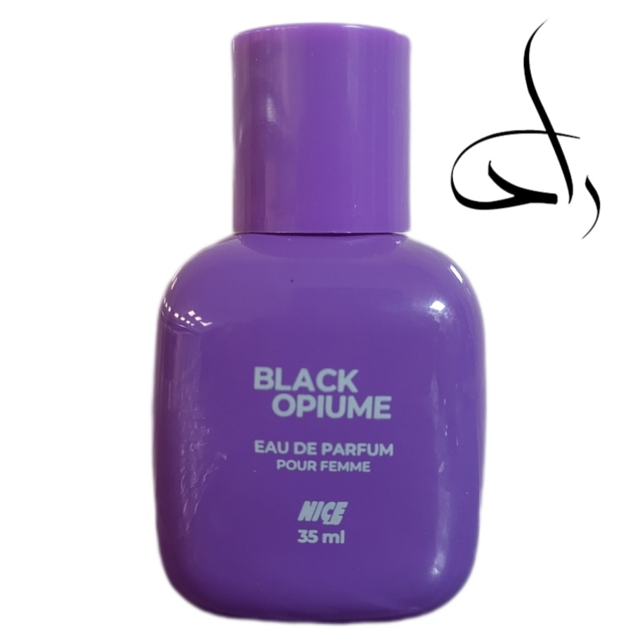 ادکلن زنانه بلک اپیوم BLACkOPIUME برند نایس  35 ml