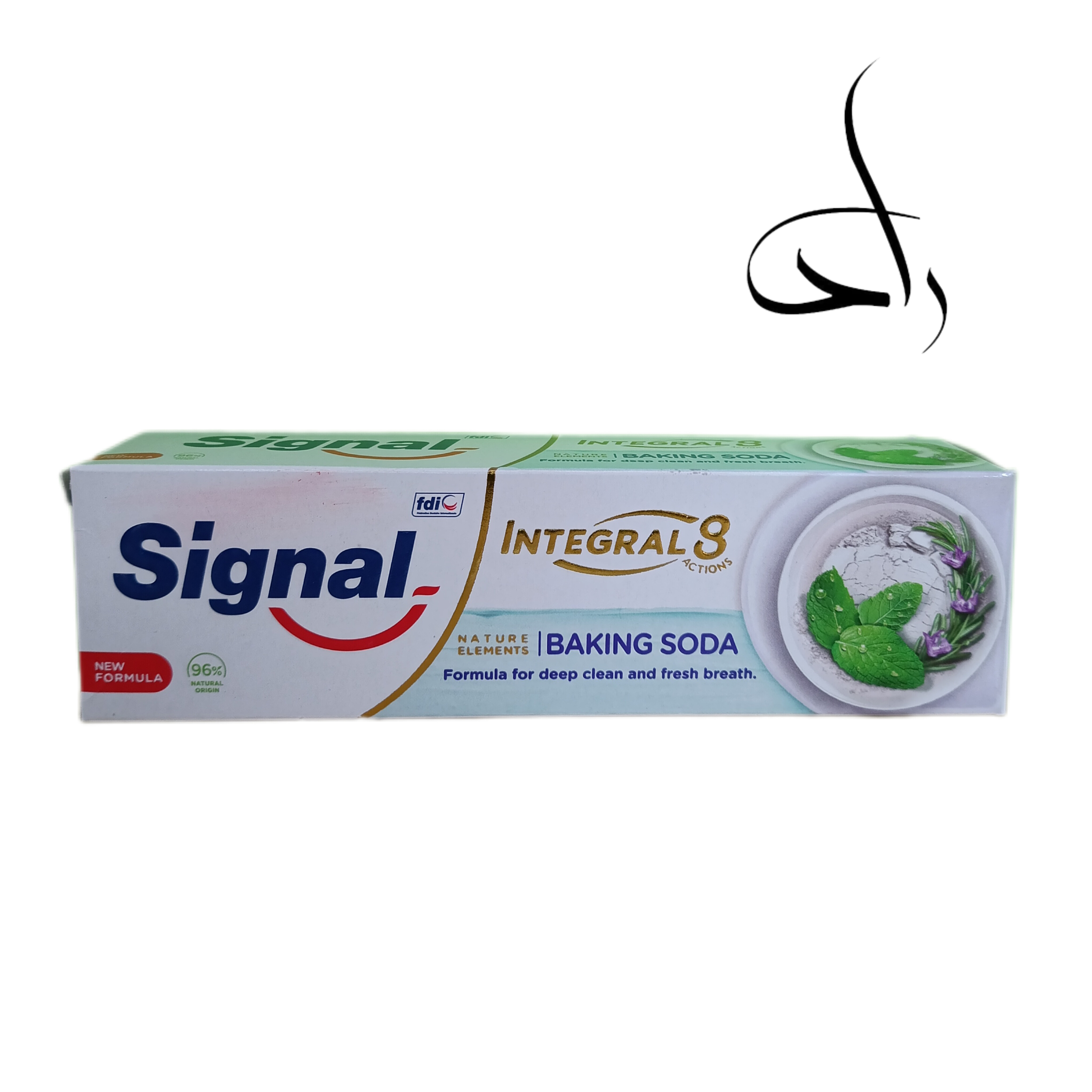 خمیردندان اینتگرال ۸ حاوی بیکینگ سودا سیگنال