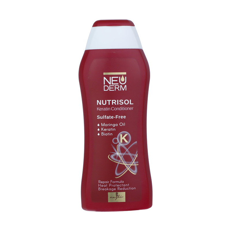 نرم کننده مو فاقد سولفات نئودرم مدل کراتین حجم 300 ml