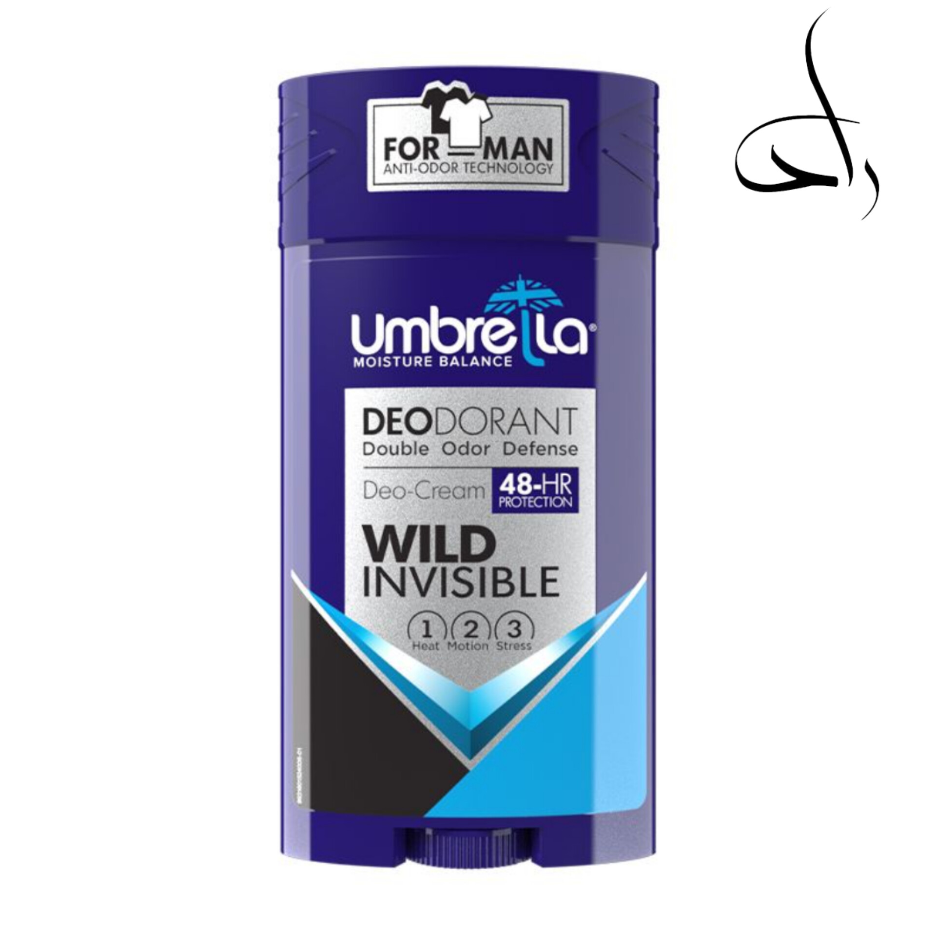 مام دئودورانت آمبرلا invisible مردانه استیکی مدل وایلد wild سرمه حجم90 میل صابونی