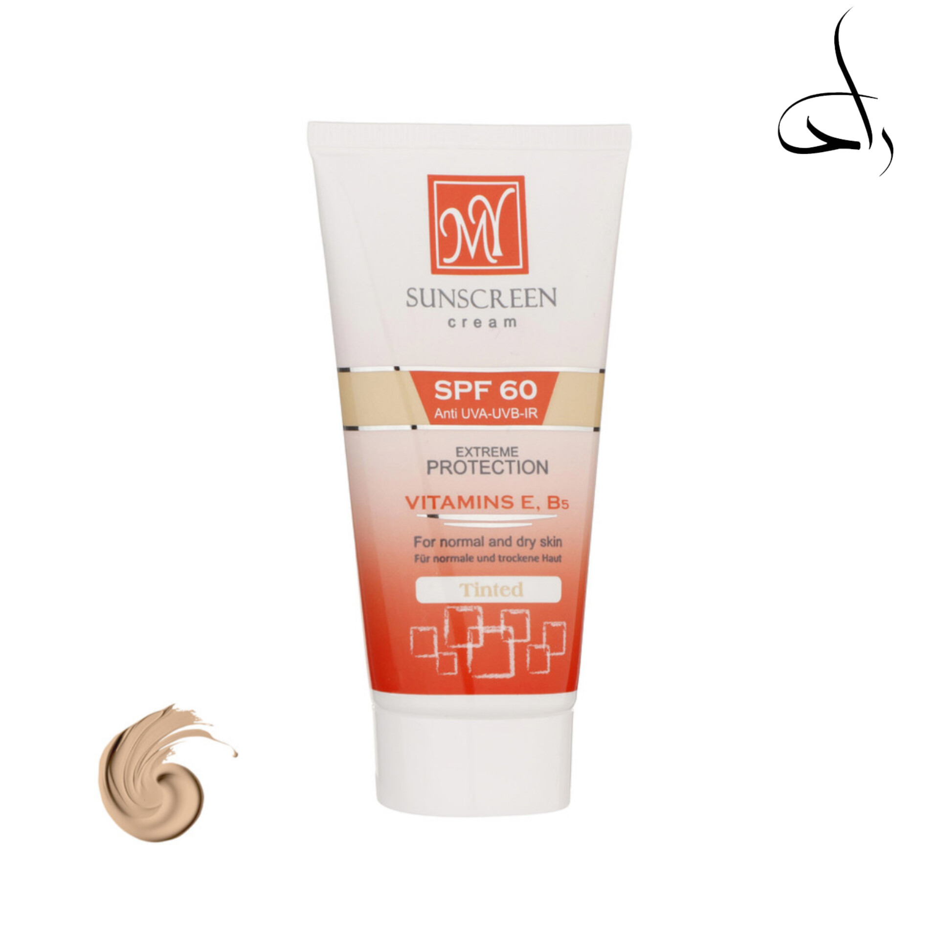 کرم ضد آفتاب رنگی مای SPF60 مناسب پوست نرمال و خشک