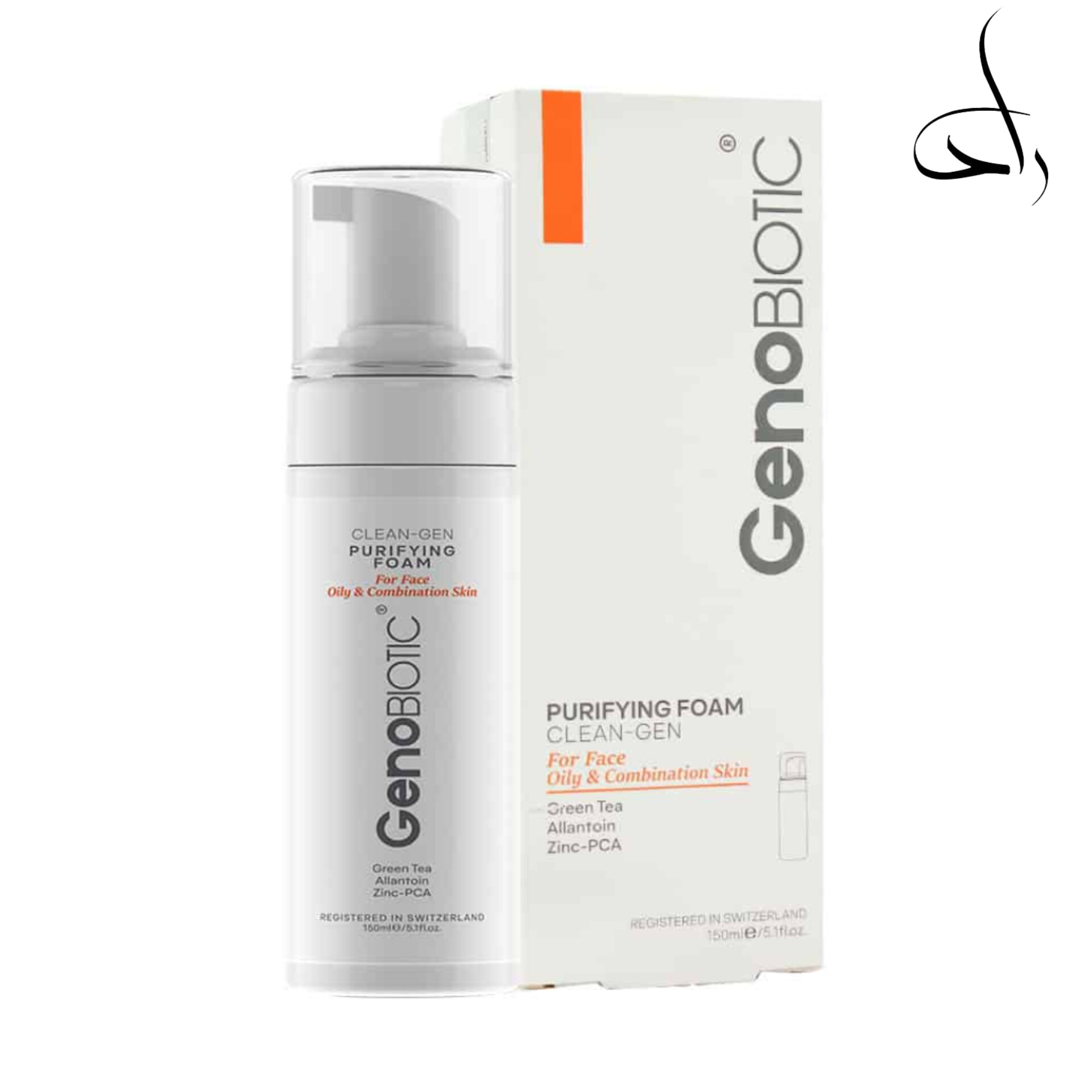 پاک کننده و شوینده - فوم شستشو صورت ژنوبایوتیک مناسب پوست چرب و مختلط فوم شستشو صورت ژنوبایوتیک مناسب پوست چرب و مختلط-1