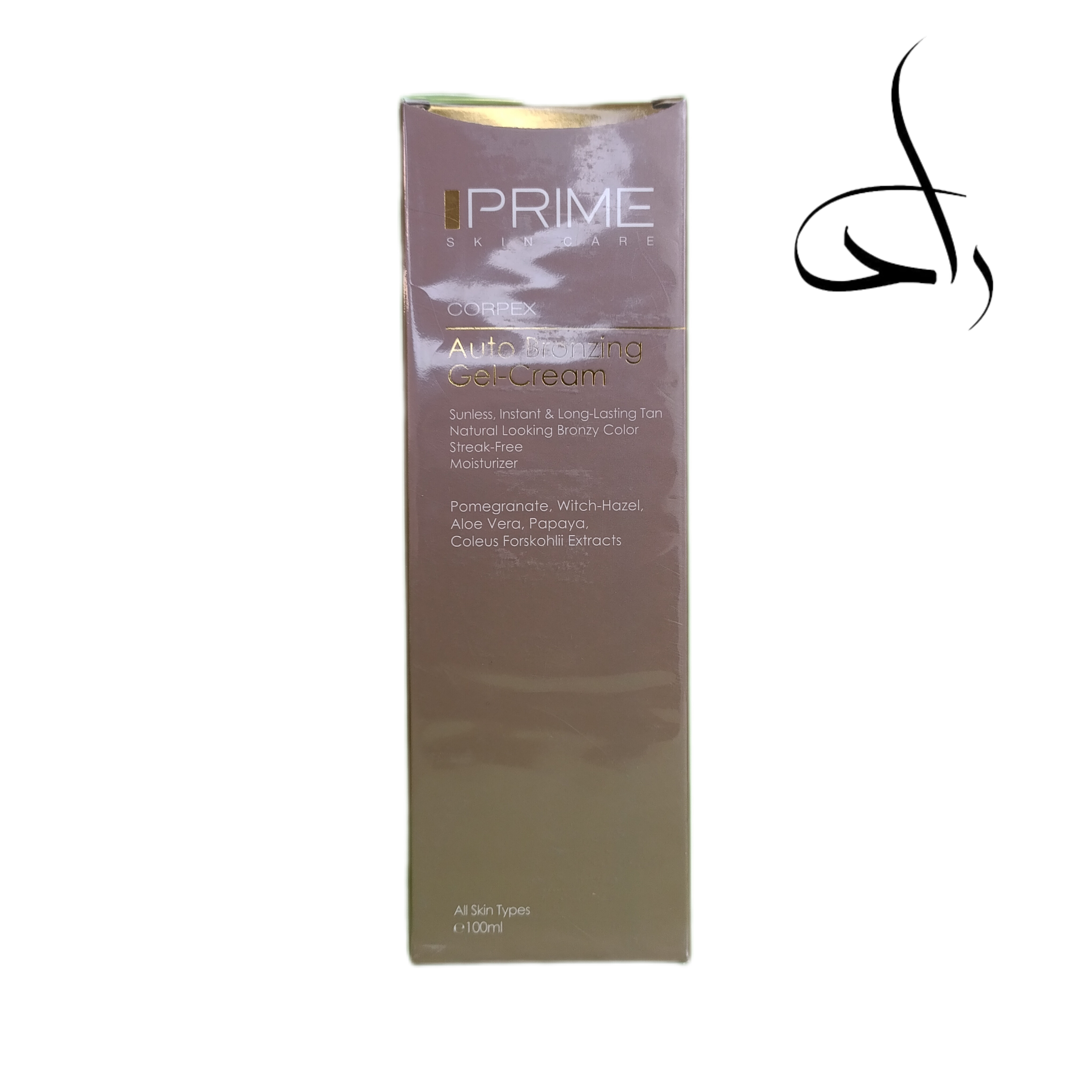 ژل_کرم برنزه کننده پرایم حجم 100 ml 