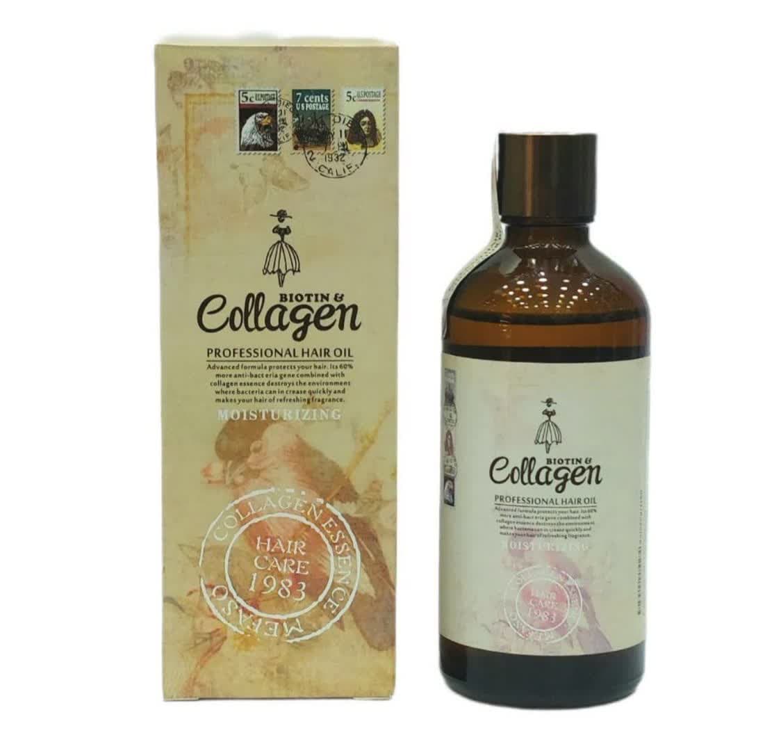 روغن آرگان میفاسو mefaso فاقد سولفات حاوی کلاژن و بیوتین حجم 100 ml