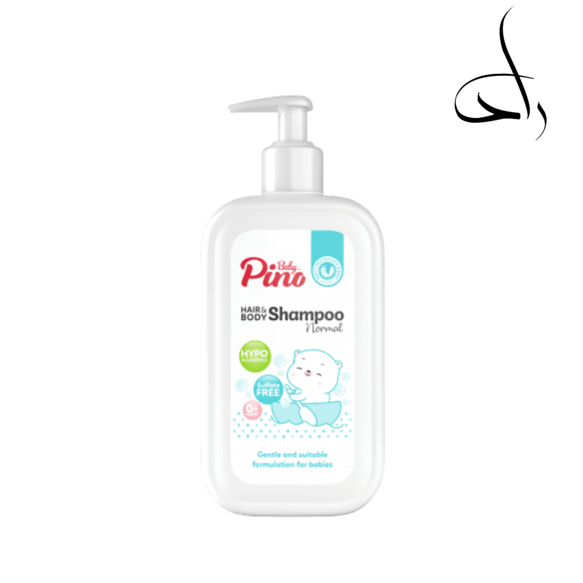 شامپو سر و بدن کودک و نوزاد پینو بیبی 350ml