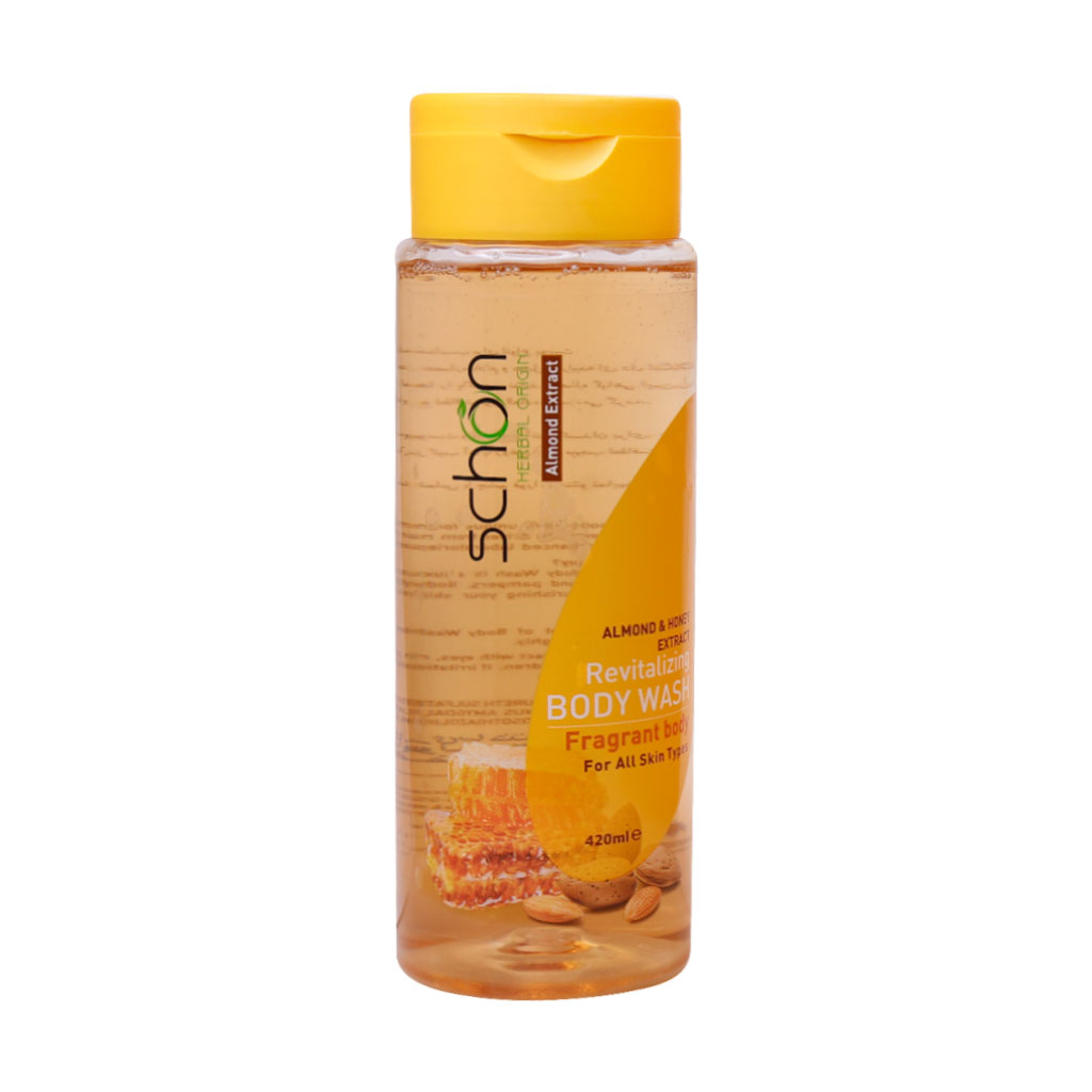 شامپو بدن بادام و عسل شون 420ml