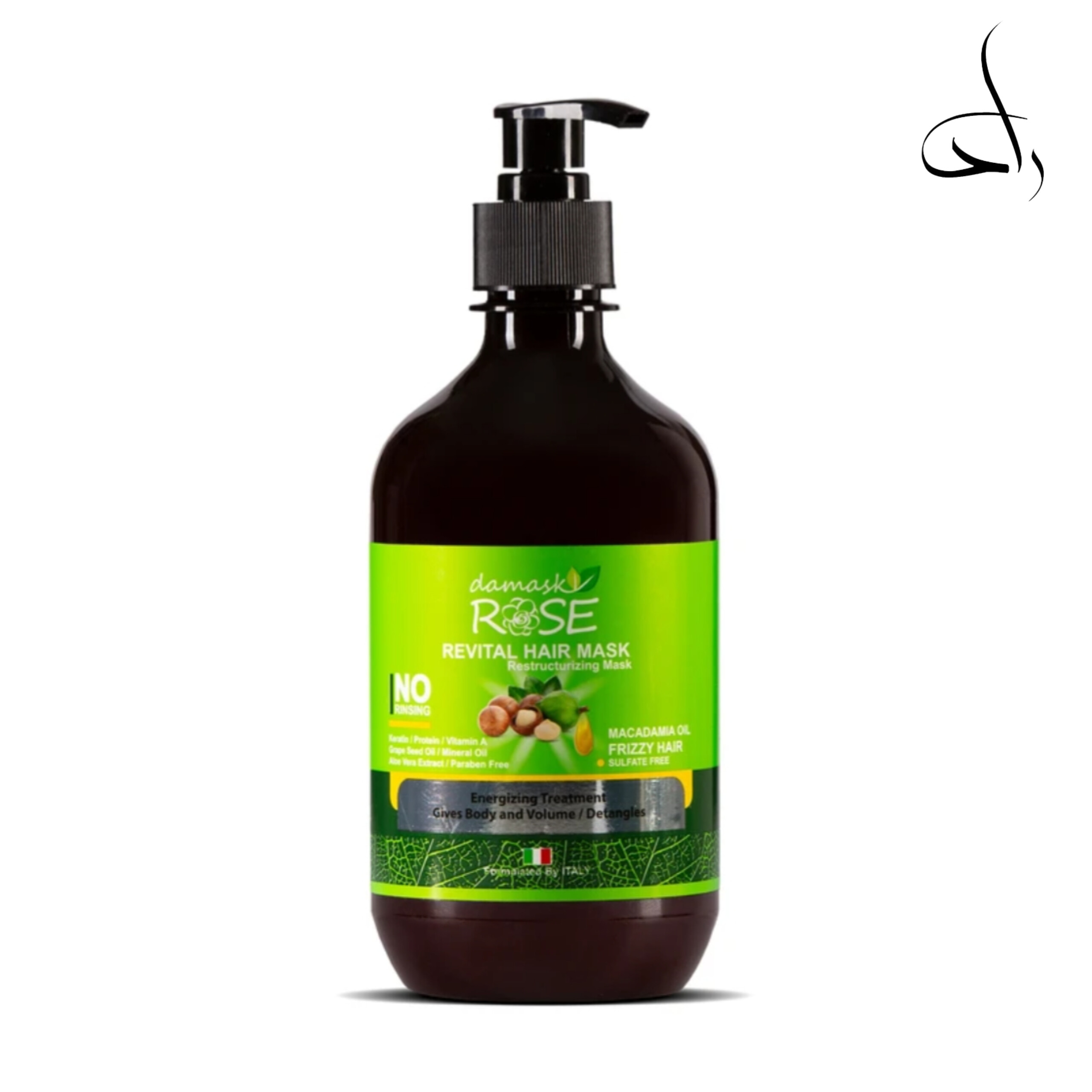 ماسک مو داماسک رز مدل ماکادمیا