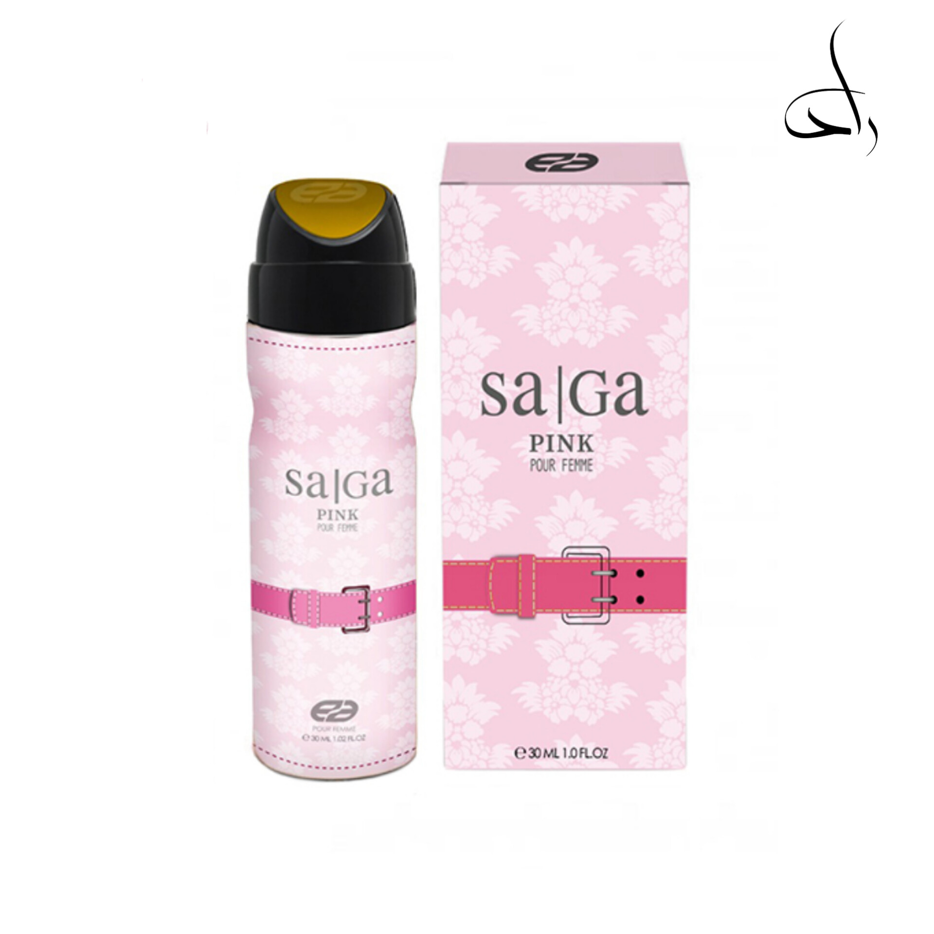 ادکلن زنانه ساگا پینک برند امپر 30 ml