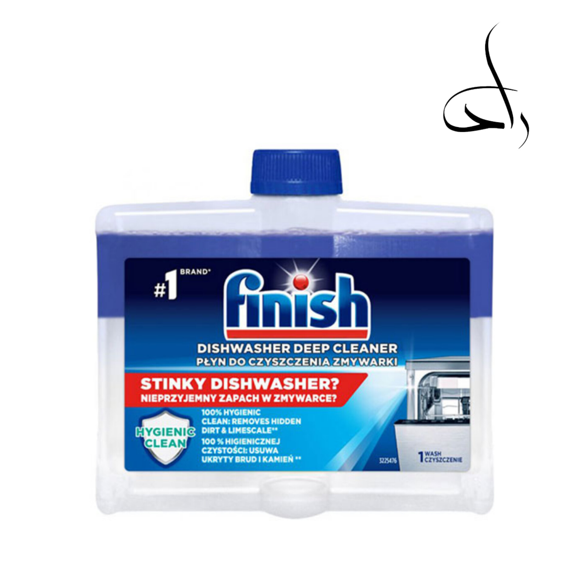 مایع جرمگیر ماشین ظرفشویی فینیش مدل کتابی کلاسیک 250 ml