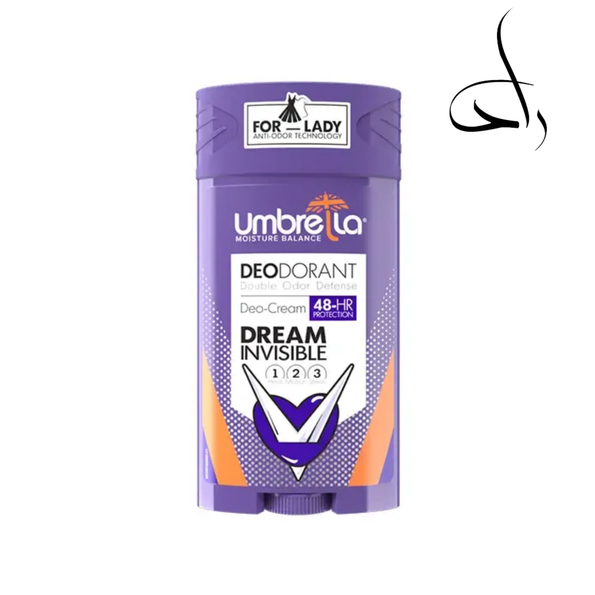مام دئودورانت آمبرلا invisible زنانه استیکی مدل DREAM حجم 90ml