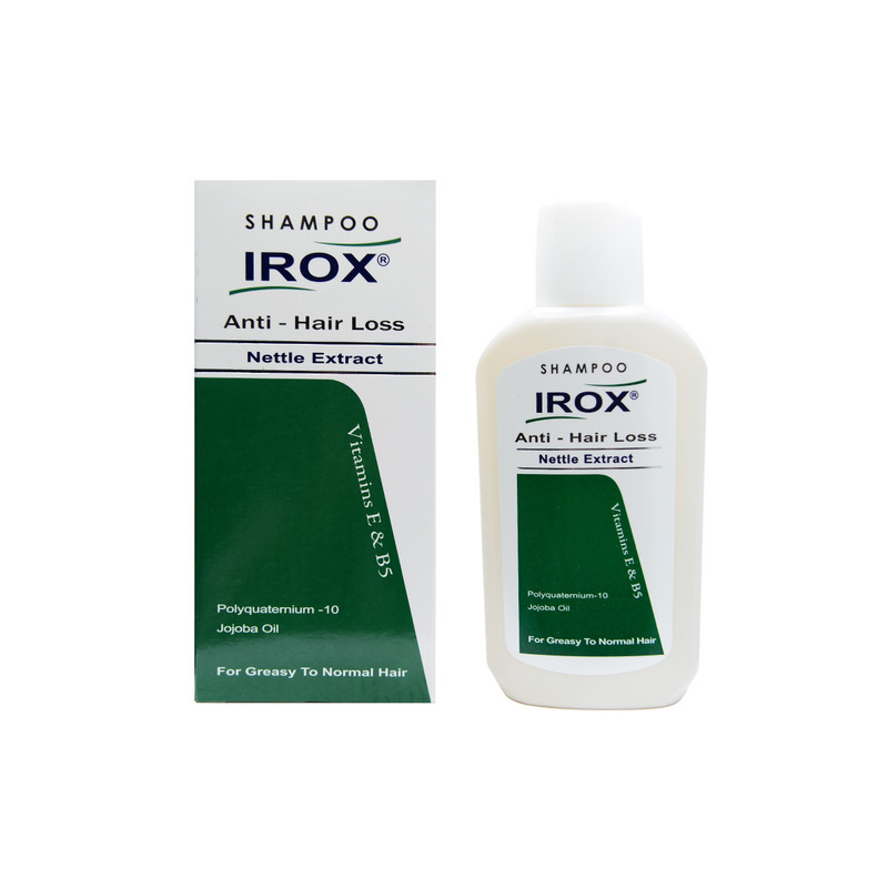 شامپو ضد ریزش ایروکس مدل nettle extract حجم 200 ml