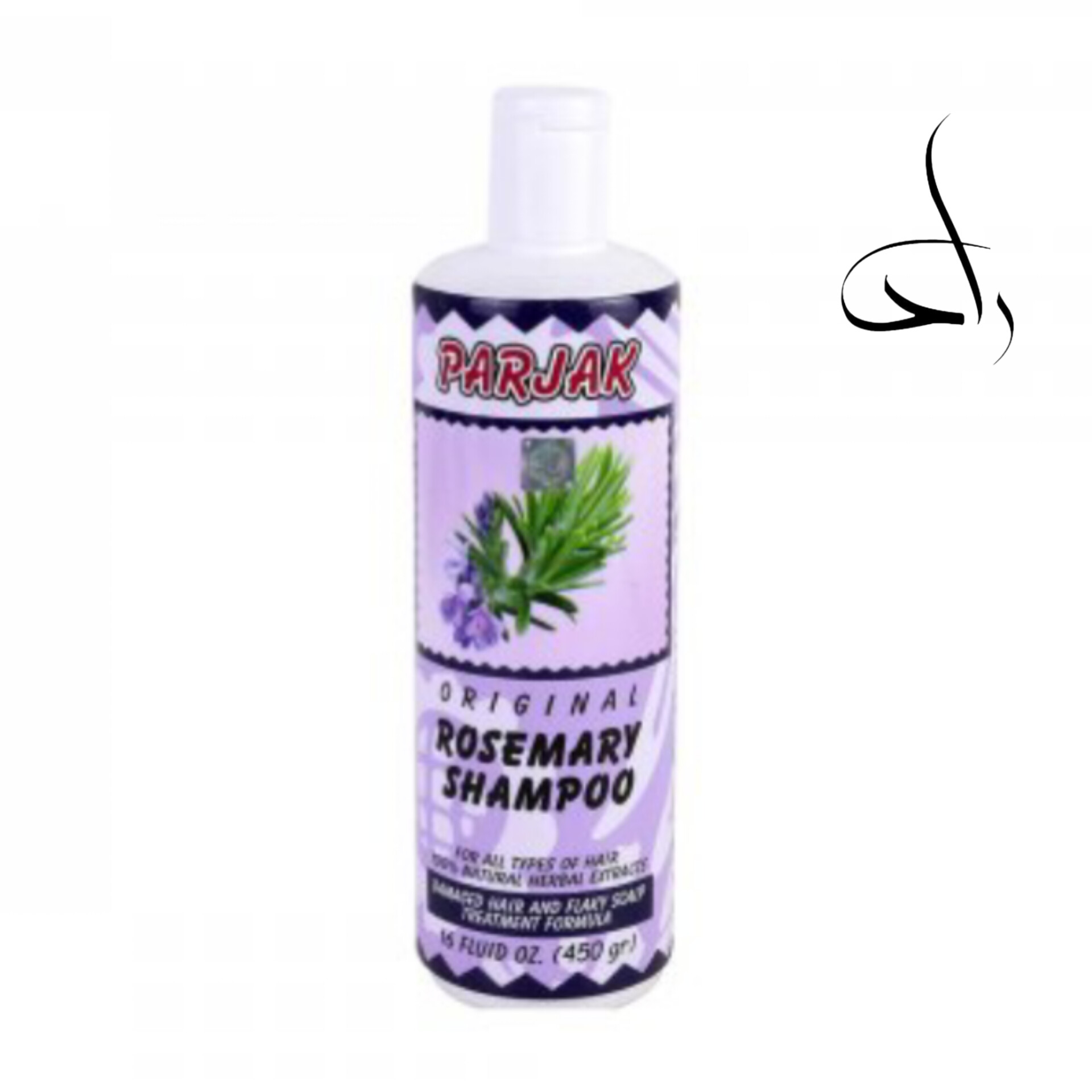 شامپو سر پرژک حاوی عصاره طبیعی رزماری 450 gr