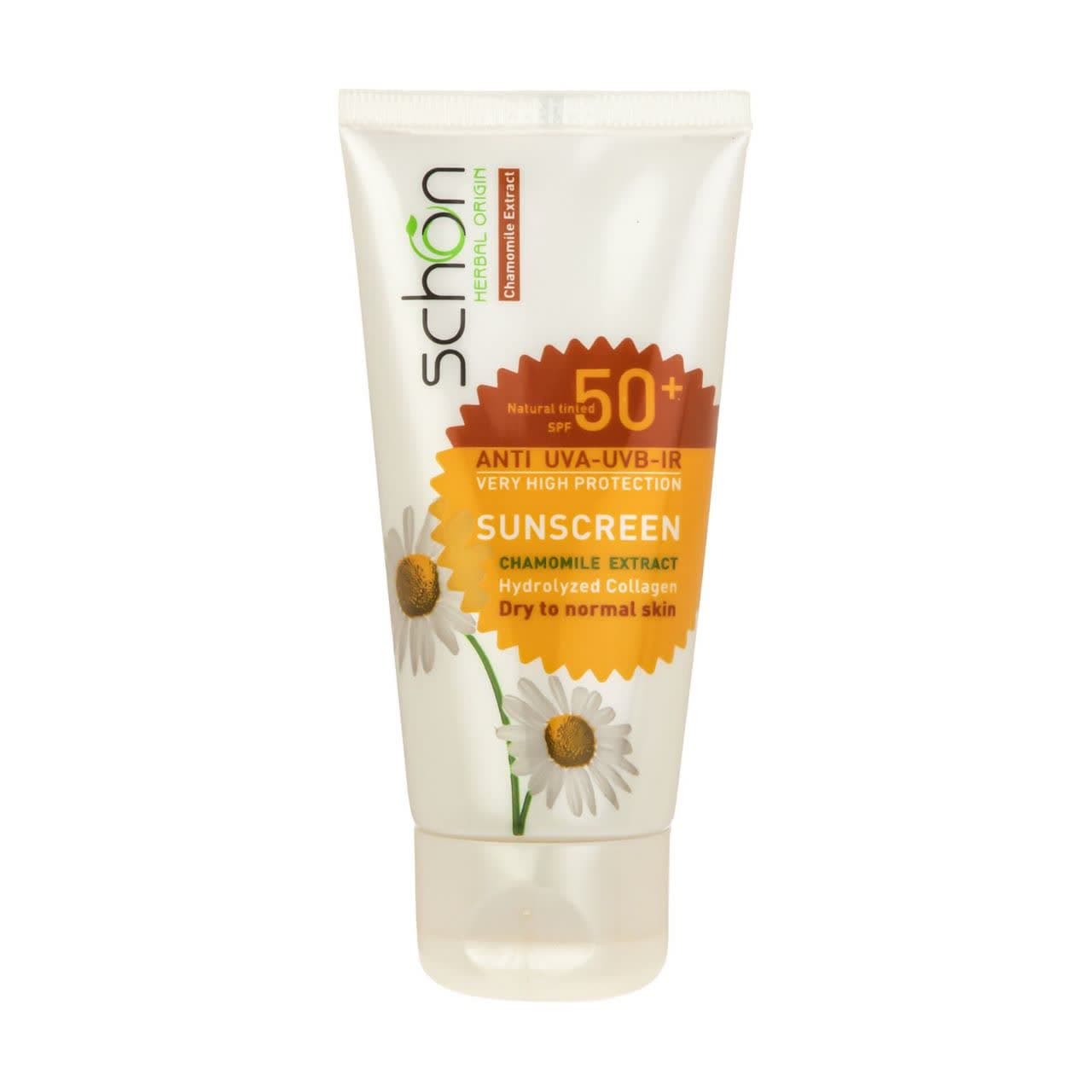 کرم ضد آفتاب شون رنگی SPF50 رنگ طبیعی