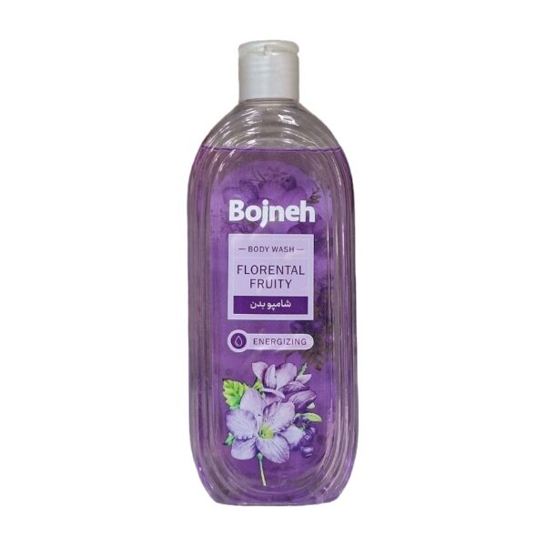 شامپو بدن بوژنه Florental Fruity بنفش وزن ۳۵۰ گرم