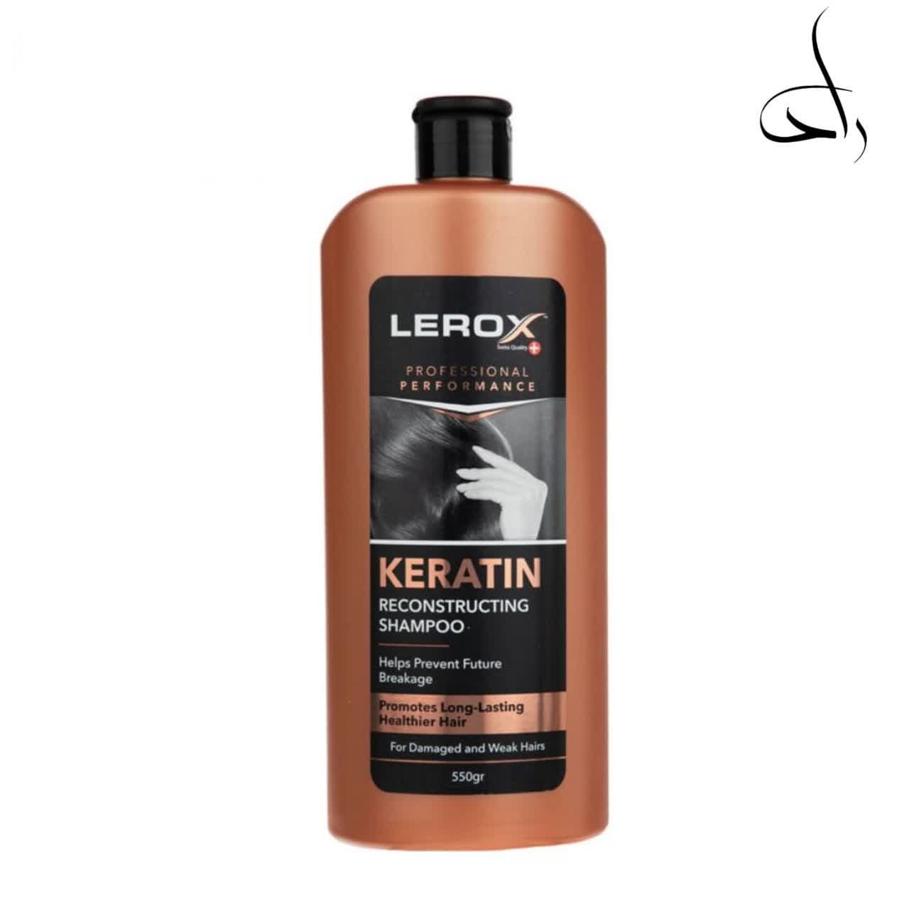 شامپو کراتین لروکس مناسب موهای آسیب دیده