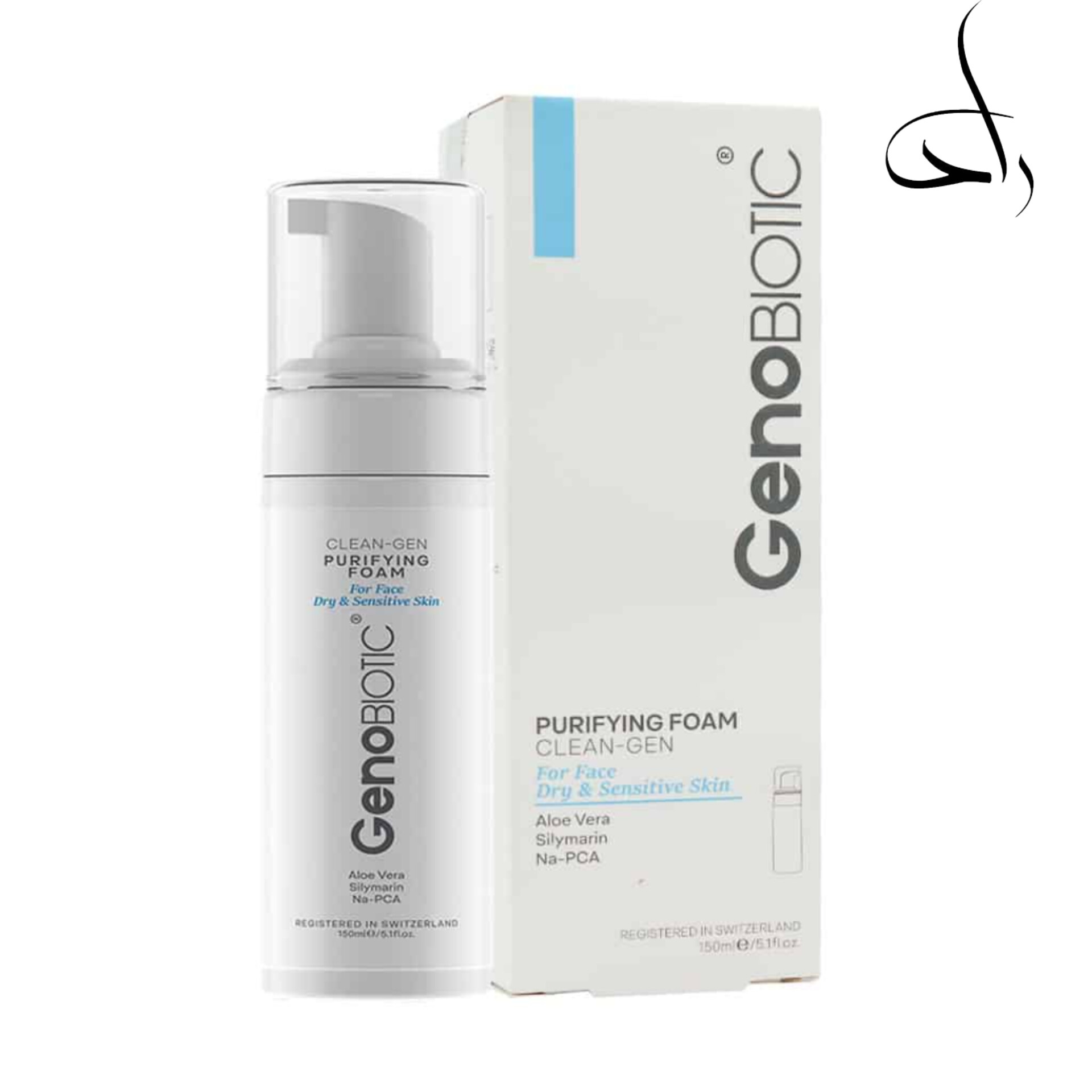 پاک کننده و شوینده - فوم شستشوی صورت پوست خشک ژنوبایوتیک فوم شستشوی صورت پوست خشک ژنوبایوتیک-1