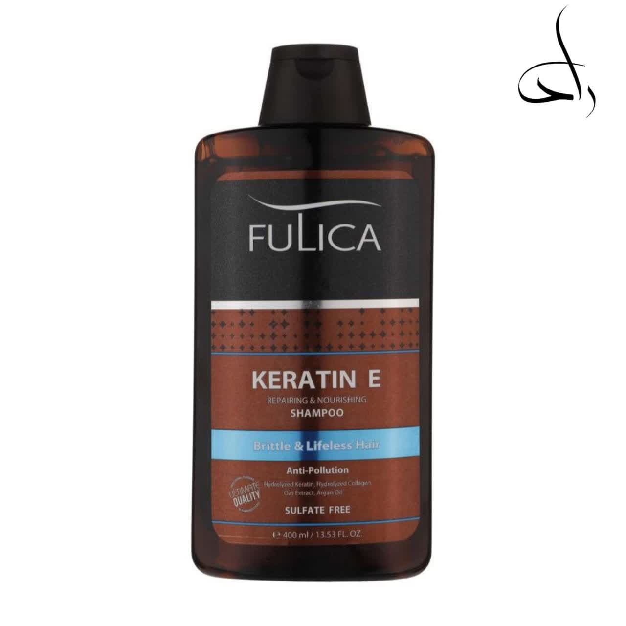 شامپو فری سولفات فولیکا تقویت کننده مو مدل Keratin E
