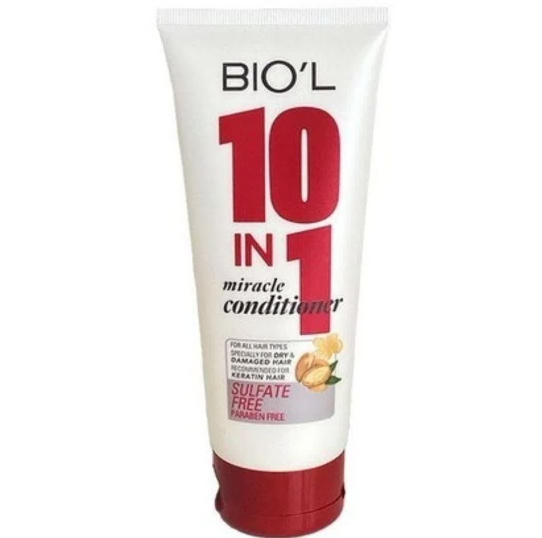 نرم کننده فاقد سولفات مو بیول حجم 200 ml